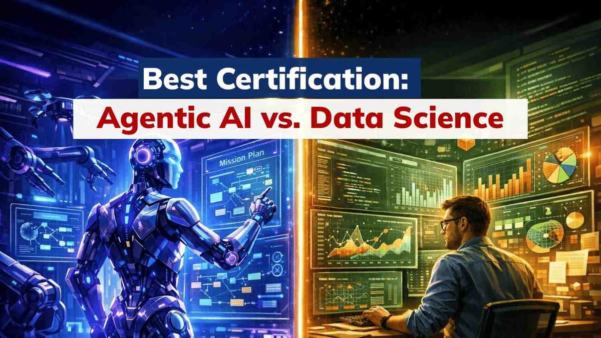 Agentic AI Certification vs. Data Science Certification